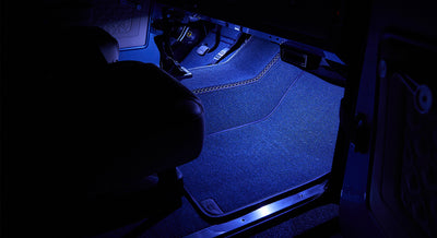 Classic Ford Bronco interior