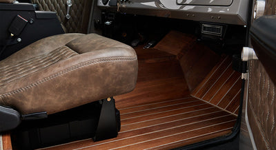 Classic Ford Bronco interior