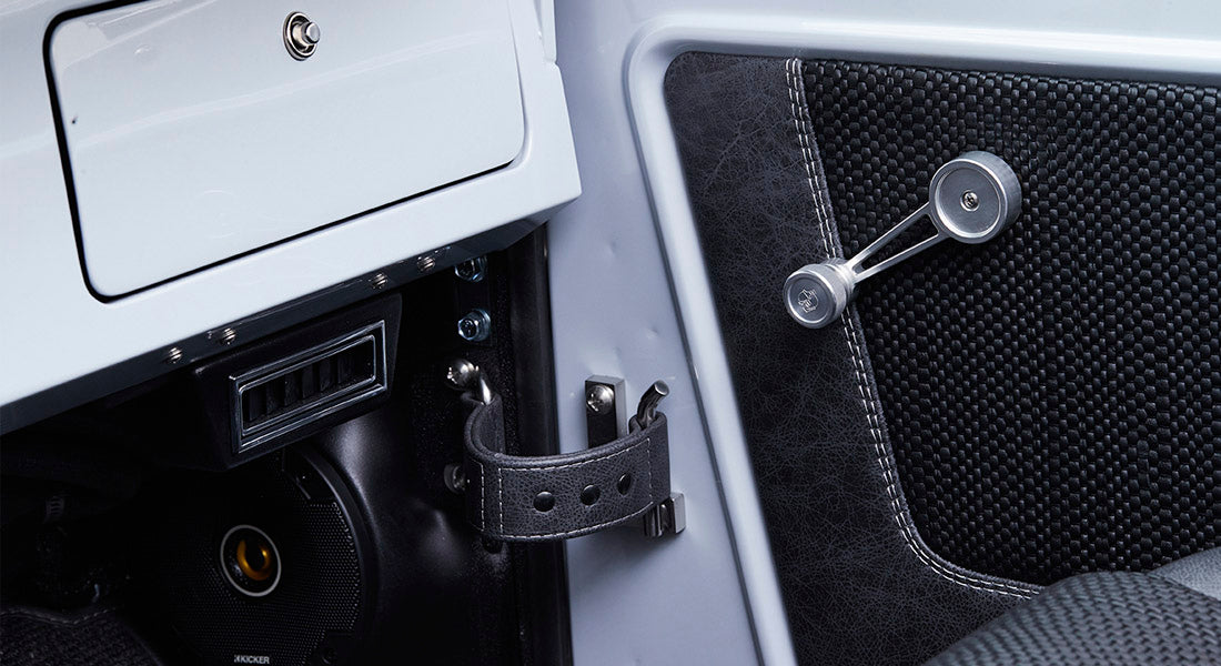 Classic Ford Bronco interior