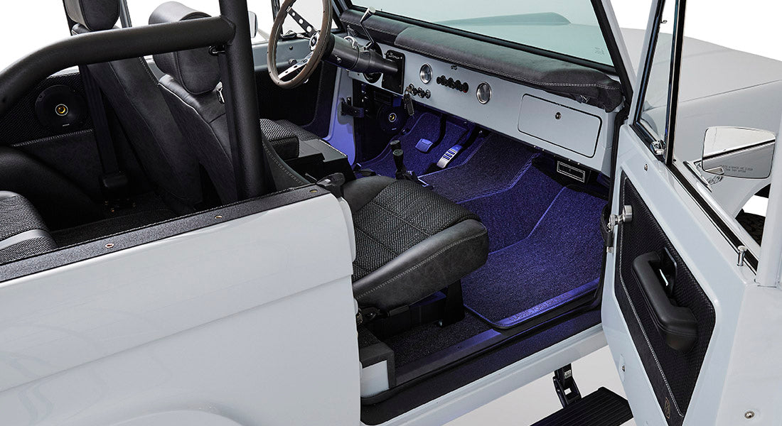 Classic Ford Bronco interior