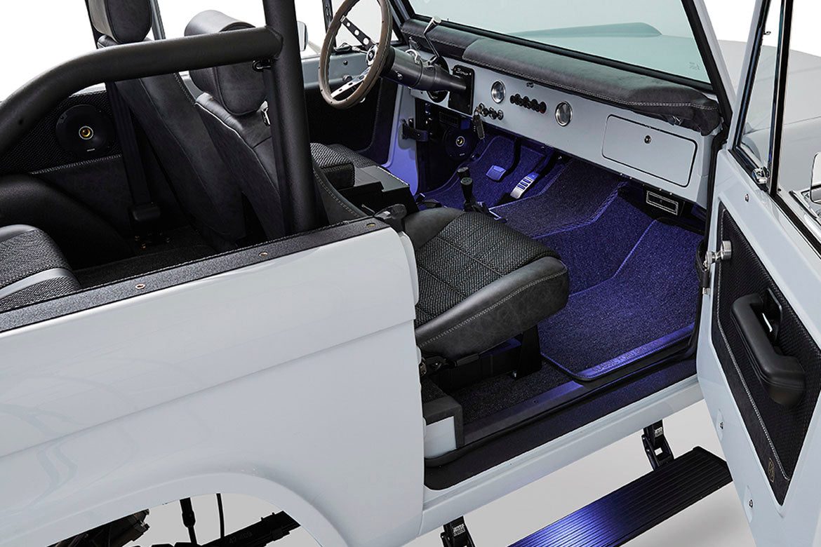 Classic Ford Bronco interior