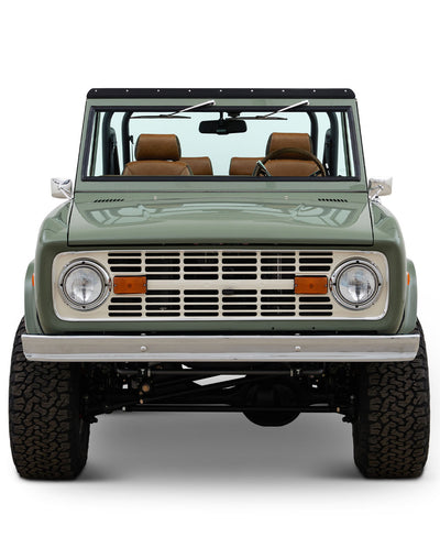Classic Ford Bronco front view