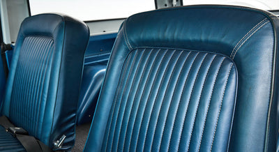 Ford Bronco Restored 1976 Brittany Blue 302 v8 with White Hard Top