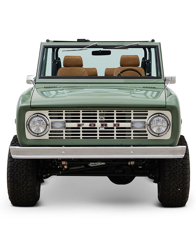 Classic Ford Bronco front view