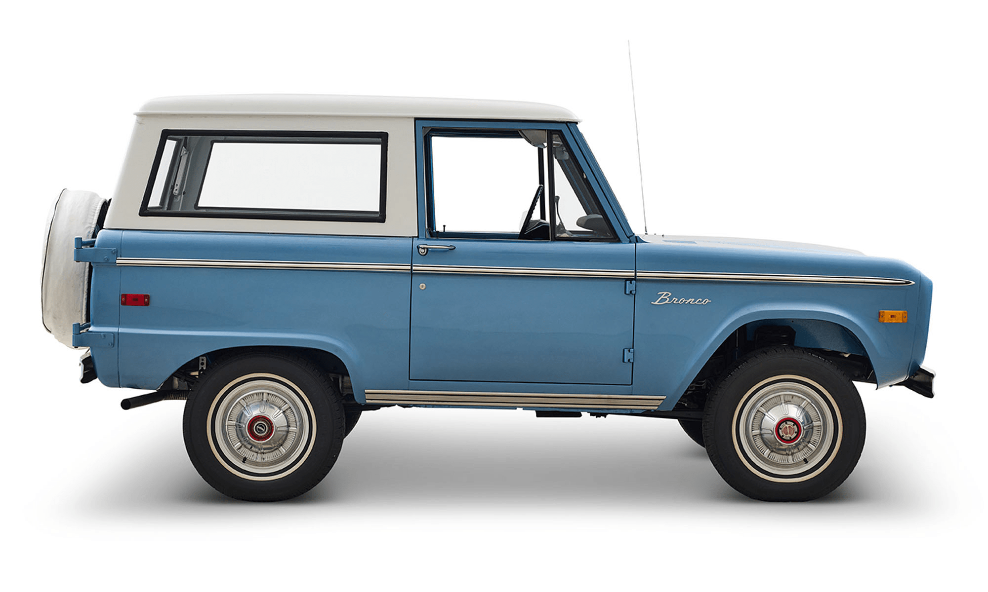 Classic Ford Bronco side profile