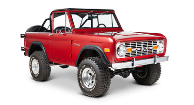 Classic Ford Bronco front view