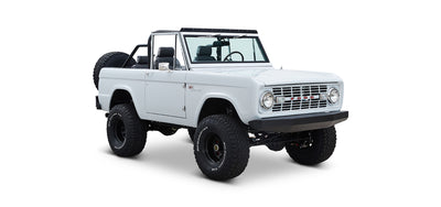 Classic Ford Bronco front view