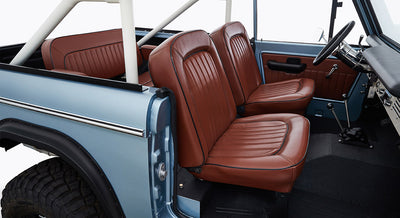 Classic Ford Bronco interior