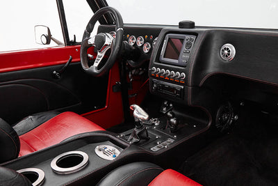 Classic Ford Bronco dashboard
