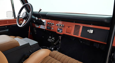 Classic Ford Bronco dashboard