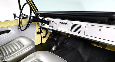 Classic Ford Bronco dashboard