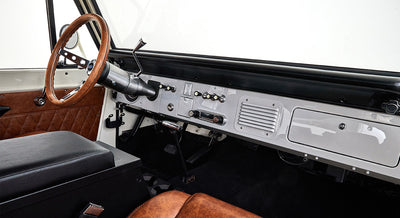 Classic Ford Bronco dashboard