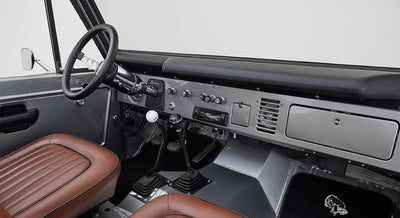 Classic Ford Bronco dashboard