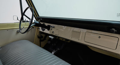 Classic Ford Bronco dashboard