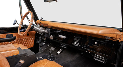 Classic Ford Bronco dashboard