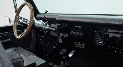 Classic Ford Bronco dashboard