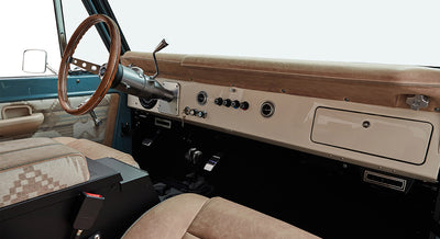 Classic Ford Bronco dashboard