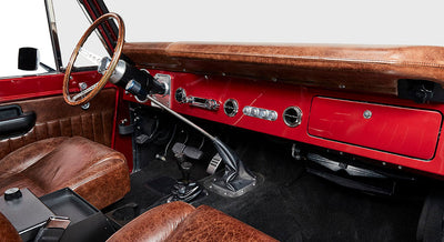 Classic Ford Bronco dashboard