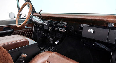 Classic Ford Bronco dashboard