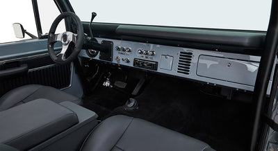 Classic Ford Bronco dashboard