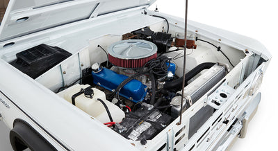 Classic Ford Bronco engine bay