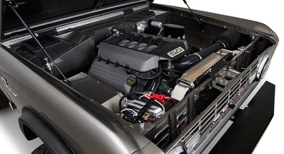 Classic Ford Bronco engine bay