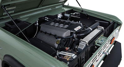 Classic Ford Bronco engine bay
