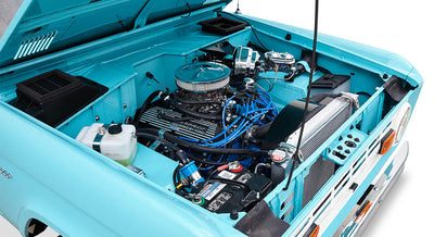 Classic Ford Bronco engine bay