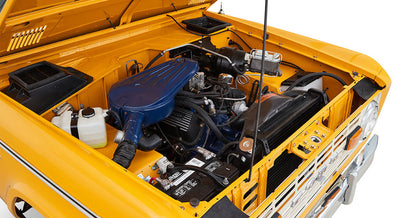 Classic Ford Bronco engine bay