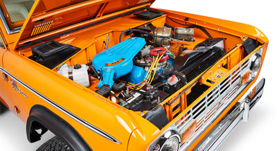 Classic Ford Bronco engine bay