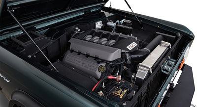 Classic Ford Bronco engine bay