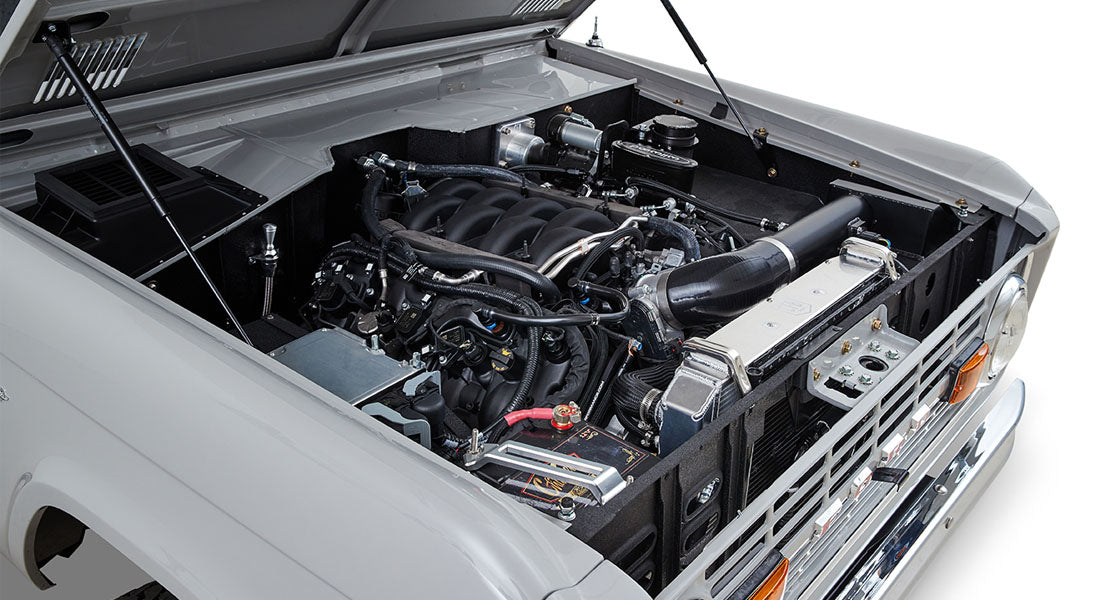 Ford Bronco 1967 Gray Coyote Series Half Cab