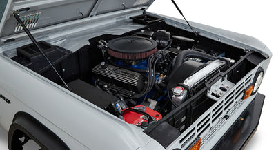 Classic Ford Bronco engine bay