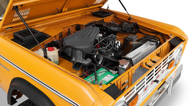 Classic Ford Bronco engine bay