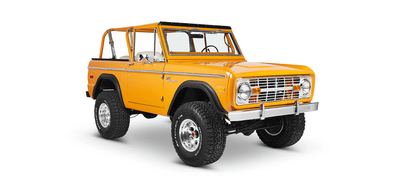 Classic Ford Bronco front passenger-side view