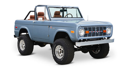 Classic Ford Bronco front passenger-side view