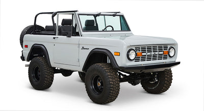 Classic Ford Bronco front passenger-side view