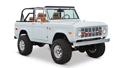 Classic Ford Bronco front passenger-side view