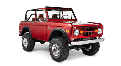 Classic Ford Bronco front passenger-side view