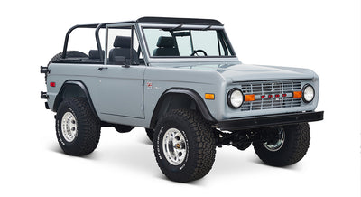 Classic Ford Bronco front passenger-side view