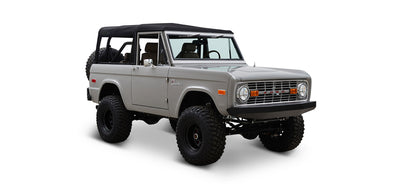 Classic Ford Bronco front passenger-side view