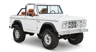 Classic Ford Bronco front passenger-side view