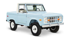 Classic Ford Bronco front passenger-side view