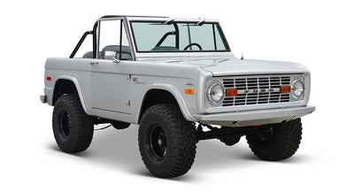 Classic Ford Bronco front passenger-side view