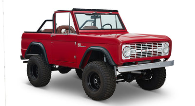 Classic Ford Bronco front passenger-side view