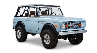 Classic Ford Bronco front passenger-side view