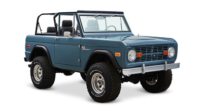 Classic Ford Bronco front passenger-side view