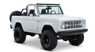 Classic Ford Bronco front passenger-side view