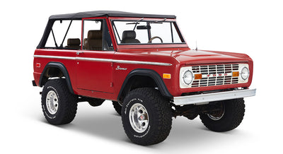 Classic Ford Bronco front passenger-side view