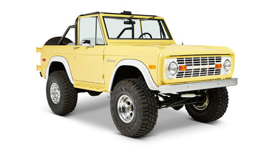 Classic Ford Bronco front passenger-side view